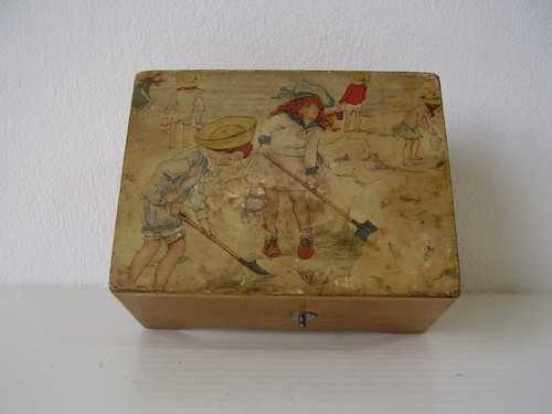 Antike kinder spieldose - kinder,